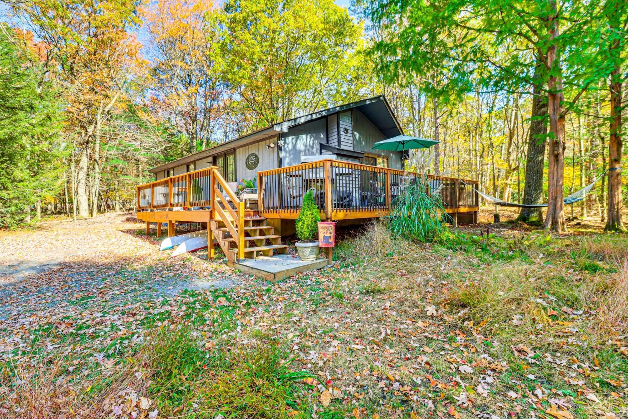 Quaint Jim Thorpe Cabin Retreat, Walk To Beach! Экстерьер фото
